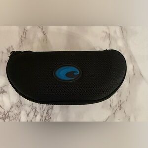 Costa Black Case with Blue Logo